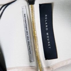 Roland Mouret Colorblock Knit Long Sleeve Kutim Dress L For Women -Roland Mouret Sales Store luxury women roland mouret new clothes p151418 0005