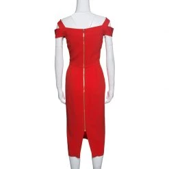 Limited Edition By Roland Mouret Bright Red Erskin Cocktail Dress L For Women 10 Limited Edition By Roland Mouret Bright Red Erskin Cocktail Dress L For Women -Roland Mouret Sales Store luxury women roland mouret new clothes p151843 0003