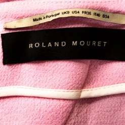 Roland Mouret Light Rose Double Wool Crepe Nash Skirt S For Women 10 Roland Mouret Light Rose Double Wool Crepe Nash Skirt S For Women -Roland Mouret Sales Store luxury women roland mouret new clothes p270451 003
