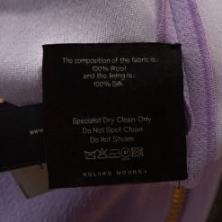 Roland Mouret Lavender Wool Crepe One Shoulder Aglais Dress M For Women 15 Roland Mouret Lavender Wool Crepe One Shoulder Aglais Dress M For Women -Roland Mouret Sales Store luxury women roland mouret new clothes p285895 006