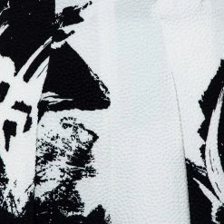 Roland Mouret Monochrome Printed Cloque Pleated Wide Leg Meltham Pants M For Women -Roland Mouret Sales Store luxury women roland mouret new clothes p454706 005