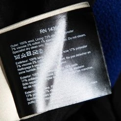 Roland Mouret Royal Blue Wool Crepe Honeycomb Mesh Trim Kitero Dress L For Women -Roland Mouret Sales Store luxury women roland mouret new clothes p602068 007