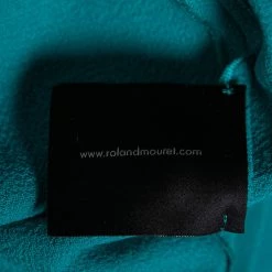 Roland Mouret Sea Green Wool Crepe Cutout Back Detail Egerton Dress L For Women -Roland Mouret Sales Store luxury women roland mouret new clothes p602996 002