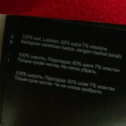 Roland Mouret Red Textured Wool Royston Cap Sleeve Dress M For Women -Roland Mouret Sales Store luxury women roland mouret new clothes p645976 005