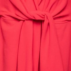 Roland Mouret Red Wool Hollywell Coat L For Women -Roland Mouret Sales Store luxury women roland mouret new clothes p669037 004