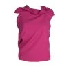 Roland Mouret Pink Wool Asymmetric Draped Eugene Top S For Women 1 Roland Mouret Pink Wool Asymmetric Draped Eugene Top S For Women -Roland Mouret Sales Store luxury women roland mouret used clothes p100139 001