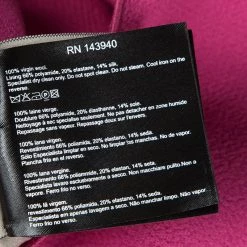 Roland Mouret Pink Wool Asymmetric Draped Eugene Top S For Women -Roland Mouret Sales Store luxury women roland mouret used clothes p100139 006