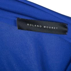 Roland Mouret Purple Viscose Drape Dress M For Women 22 Roland Mouret Purple Viscose Drape Dress M For Women -Roland Mouret Sales Store luxury women roland mouret used clothes p10902 009
