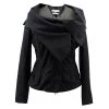 Roland Mouret Black Layered Wool Jacket L For Women -Roland Mouret Sales Store luxury women roland mouret used clothes p115489 0001