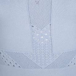 Roland Mouret Pastel Blue Knit Cold Shoulder Cutout Detail Bodycon Dress S For Women -Roland Mouret Sales Store luxury women roland mouret used clothes p116905 004