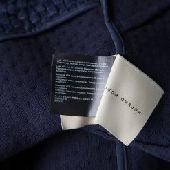 Roland Mouret Navy Blue Textured Penfold Cutout Detail Jacket L For Women -Roland Mouret Sales Store luxury women roland mouret used clothes p131935 006