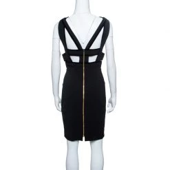 Roland Mouret Black Cutout Stretch Crepe Altamira Mini Dress M For Women -Roland Mouret Sales Store luxury women roland mouret used clothes p146908 0003