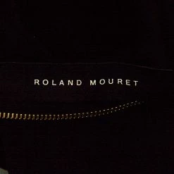 Roland Mouret Black Cutout Stretch Crepe Altamira Mini Dress M For Women -Roland Mouret Sales Store luxury women roland mouret used clothes p146908 0005