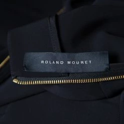 Roland Mouret Monochrome Wool Colorblock V Neck Shift Dress L For Women 12 Roland Mouret Monochrome Wool Colorblock V Neck Shift Dress L For Women -Roland Mouret Sales Store luxury women roland mouret used clothes p156177 0005