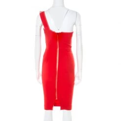 Roland Mouret Lipstick Red Crepe Wool One Shoulder Pernice Cocktail Dress S For Women 11 Roland Mouret Lipstick Red Crepe Wool One Shoulder Pernice Cocktail Dress S For Women -Roland Mouret Sales Store luxury women roland mouret used clothes p178183 004