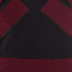 Roland Mouret Bordeaux Ostrich Wool Axele Sheath Dress M For Women -Roland Mouret Sales Store luxury women roland mouret used clothes p180107 002