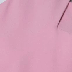 Roland Mouret Roland Mouret Pink Criss-Cross Strap Detail Top L For Women -Roland Mouret Sales Store luxury women roland mouret used clothes p221420 006