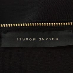 Roland Mouret Black Stretch Elsom Bodycon Dress M For Women -Roland Mouret Sales Store luxury women roland mouret used clothes p245860 006