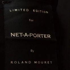 Roland Mouret Black Wool Crepe Strapless Sheath Dress L For Women -Roland Mouret Sales Store luxury women roland mouret used clothes p271335 006