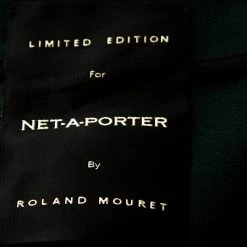 Roland Mouret Green Crepe Ardingly Midi Dress XL For Women -Roland Mouret Sales Store luxury women roland mouret used clothes p276430 005