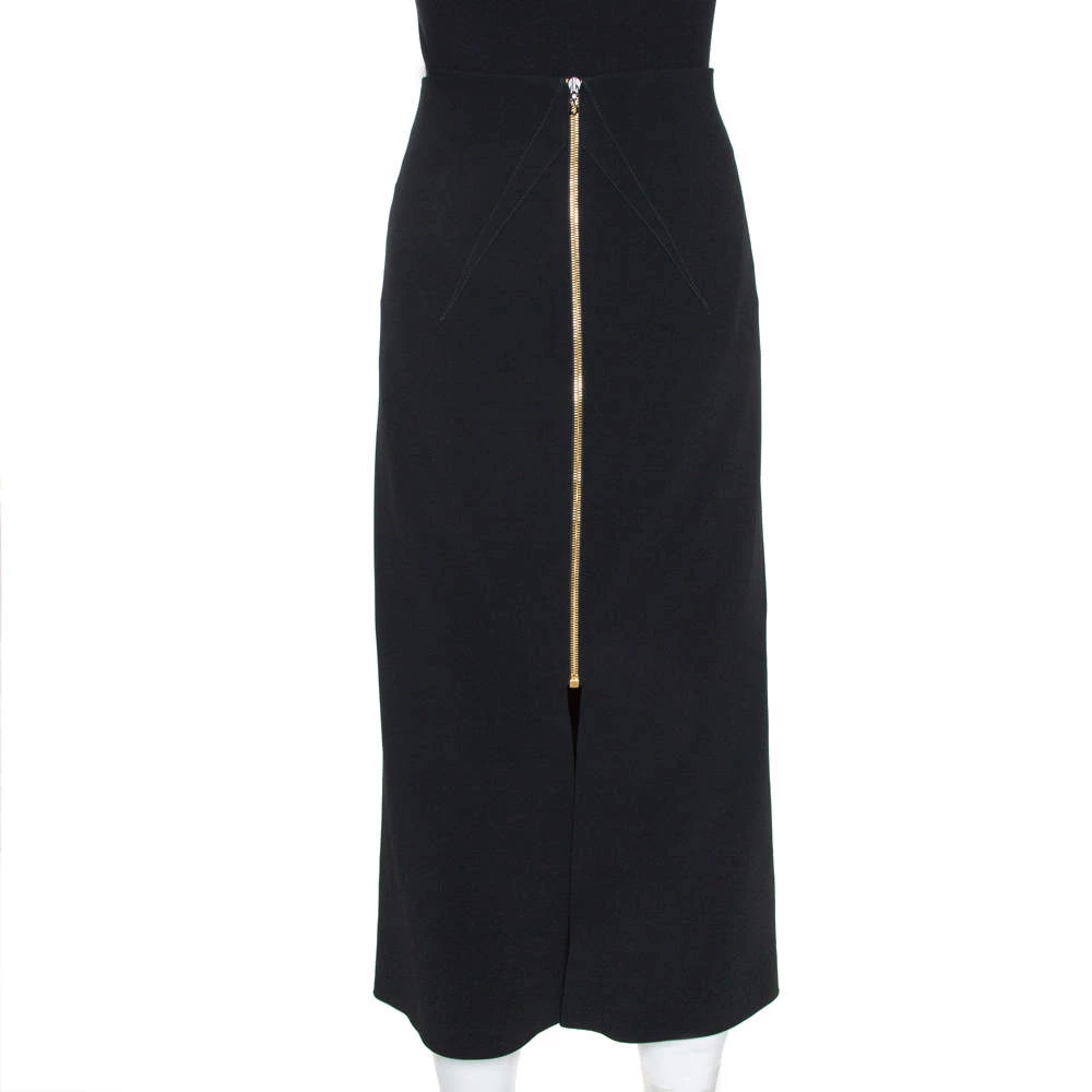 Roland Mouret Black Crepe Slit Detail Skirt XL For Women 5 Roland Mouret Black Crepe Slit Detail Skirt XL For Women - Image 3