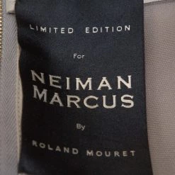 Roland Mouret Limited Edition Taupe Satin Zonda Mini Dress L For Women -Roland Mouret Sales Store luxury women roland mouret used clothes p303107 004