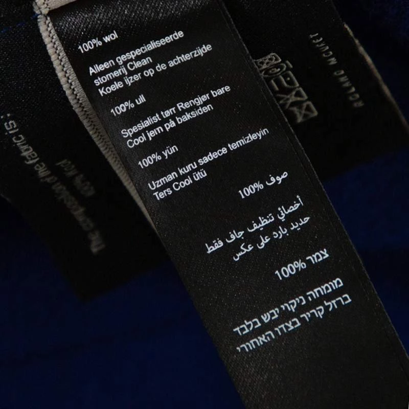 Roland Mouret Blue Wool One Shoulder Gown S For Women 8 Roland Mouret Blue Wool One Shoulder Gown S For Women - Image 6