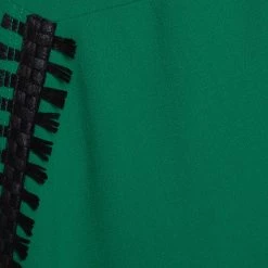 Roland Mouret Green Wool Crepe Fringed Asymmetric Skirt M For Women 11 Roland Mouret Green Wool Crepe Fringed Asymmetric Skirt M For Women -Roland Mouret Sales Store luxury women roland mouret used clothes p320352 001