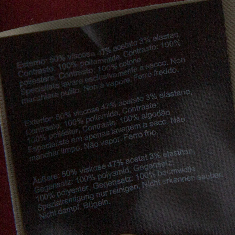 Roland Mouret Limited Edition Burgundy Crepe Lace Trim Dave Top S For Women 8 Roland Mouret Limited Edition Burgundy Crepe Lace Trim Dave Top S For Women - Image 6