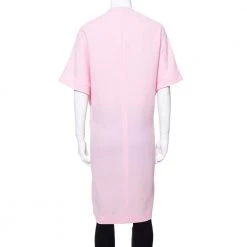 Roland Mouret Light Pink Wool Crepe Palmer Coat M For Women -Roland Mouret Sales Store luxury women roland mouret used clothes p338635 003