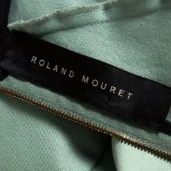 Roland Mouret Pastel Green Sleeveless Sheath Dress S For Women -Roland Mouret Sales Store luxury women roland mouret used clothes p365161 006