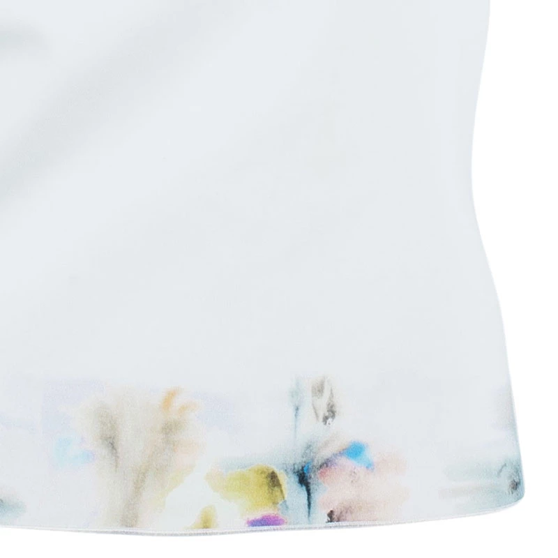 Roland Mouret Watercolored Draped Top M For Women 7 Roland Mouret Watercolored Draped Top M For Women - Image 5