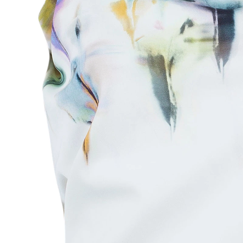 Roland Mouret Watercolored Draped Top M For Women 8 Roland Mouret Watercolored Draped Top M For Women - Image 6