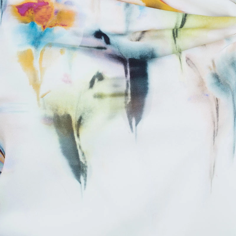 Roland Mouret Watercolored Draped Top M For Women 9 Roland Mouret Watercolored Draped Top M For Women - Image 7