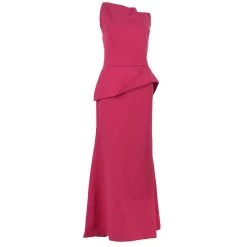 Roland Mouret Limited Edition Gabelle Stretch Crepe Dress XL For Women