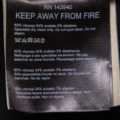 Roland Mouret Black Crepe Ruffled Faux Wrap Midi Skirt XL For Women -Roland Mouret Sales Store luxury women roland mouret used clothes p437088 005