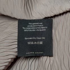 Roland Mouret Beige Crepe Draped Effect Belted Midi Dress M For Women 13 Roland Mouret Beige Crepe Draped Effect Belted Midi Dress M For Women -Roland Mouret Sales Store luxury women roland mouret used clothes p461558 003