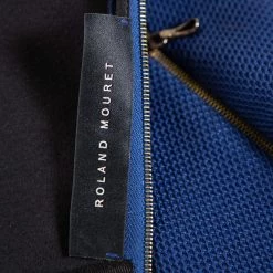 Roland Mouret Navy Blue Textured Cotton Pencil Skirt S For Women -Roland Mouret Sales Store luxury women roland mouret used clothes p461933 004