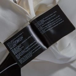 Roland Mouret White Crepe Draped Neck Shoulder Button Jumpsuit M For Women -Roland Mouret Sales Store luxury women roland mouret used clothes p463470 005