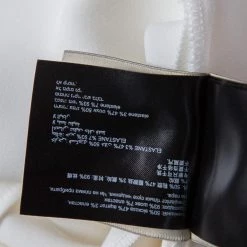 Roland Mouret White Crepe Draped Neck Shoulder Button Jumpsuit M For Women -Roland Mouret Sales Store luxury women roland mouret used clothes p463470 006