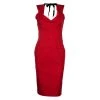 Roland Mouret Red Structured Dress M For Women -Roland Mouret Sales Store luxury women roland mouret used clothes p47371 001