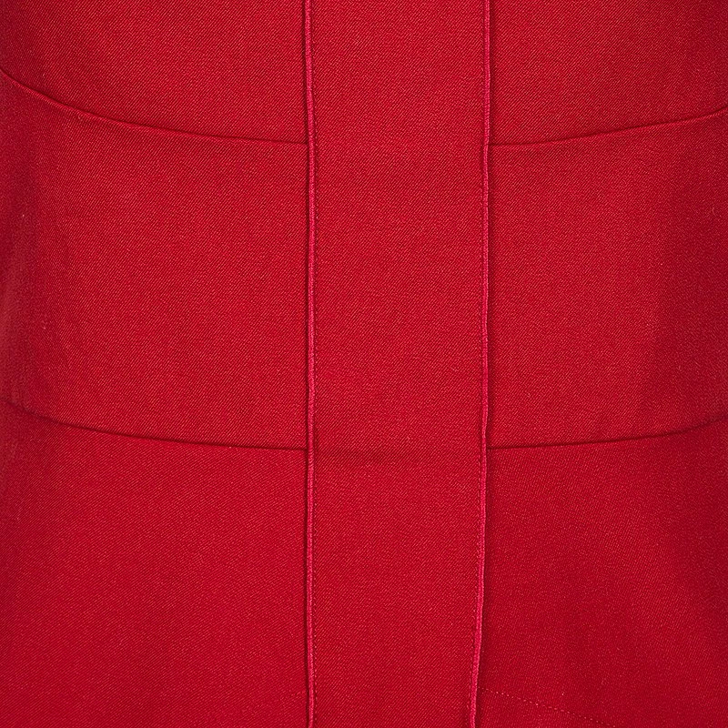 Roland Mouret Red Structured Dress M For Women 9 Roland Mouret Red Structured Dress M For Women - Image 7