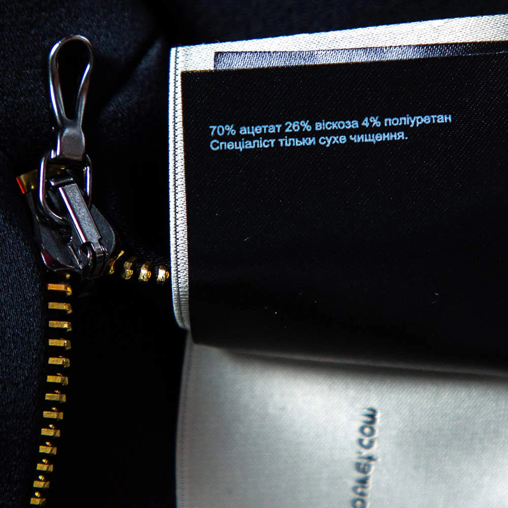 Roland Mouret Black Sateen Paneled Aries Maxi Skirt M For Women 10 Roland Mouret Black Sateen Paneled Aries Maxi Skirt M For Women - Image 8