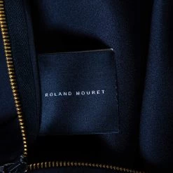 Roland Mouret Black Sateen Paneled Aries Maxi Skirt M For Women 17 Roland Mouret Black Sateen Paneled Aries Maxi Skirt M For Women -Roland Mouret Sales Store luxury women roland mouret used clothes p475605 006