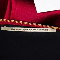 Roland Mouret Burgundy Sateen Draped Detail Addover Strapless Gown M For Women -Roland Mouret Sales Store luxury women roland mouret used clothes p475646 008