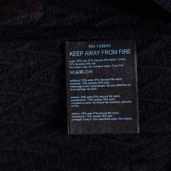 Roland Mouret Black Patterned Organza Draped Pasha Top M For Women -Roland Mouret Sales Store luxury women roland mouret used clothes p475692 002