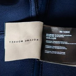 Roland Mouret Navy Blue Double Faced Solar Jacket M For Women -Roland Mouret Sales Store luxury women roland mouret used clothes p498642 006