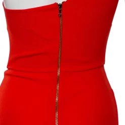 Roland Mouret Orange Crepe One Shoulder Colston Jumpsuit S For Women -Roland Mouret Sales Store luxury women roland mouret used clothes p505010 011