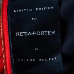 Roland Mouret Orange Crepe One Shoulder Colston Jumpsuit S For Women -Roland Mouret Sales Store luxury women roland mouret used clothes p505010 012