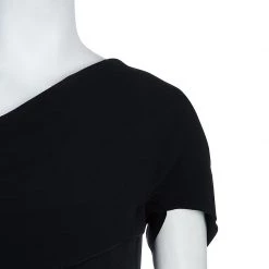 Roland Mouret Black Lyford One Shoulder Dress M For Women -Roland Mouret Sales Store luxury women roland mouret used clothes p53416 004